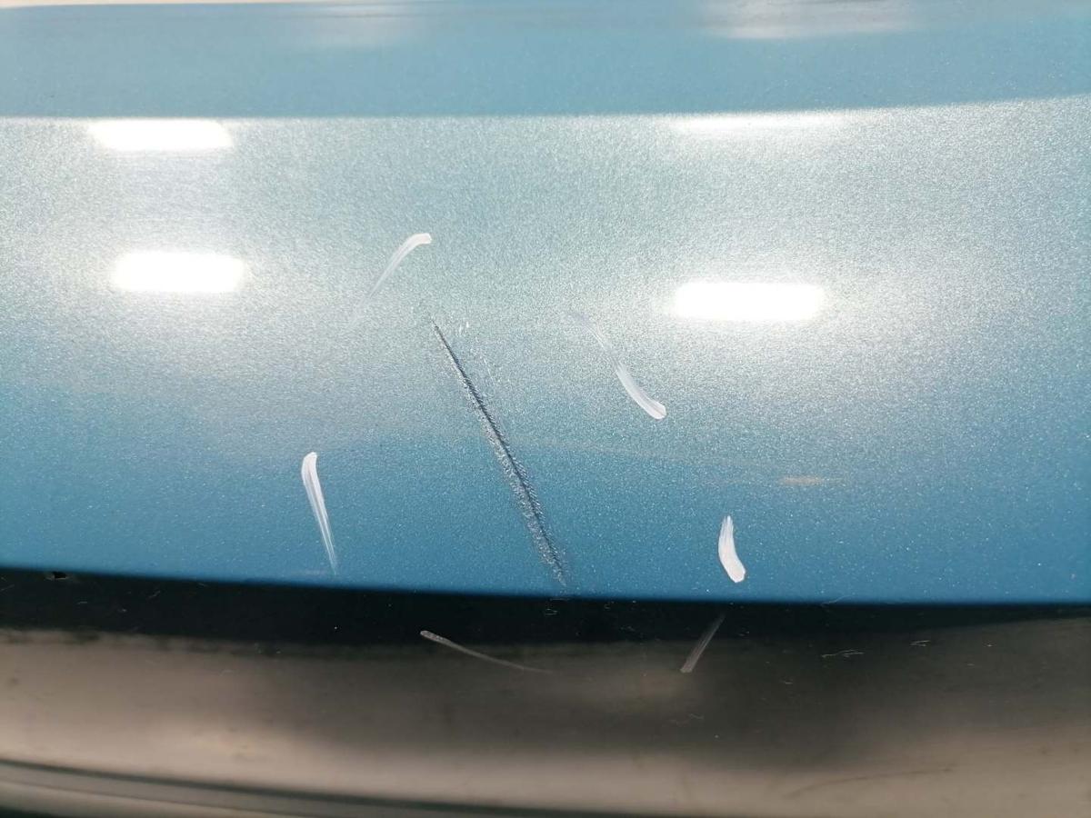 Audi A3 8P original Sto&szlig;stange Stossf&auml;nger hinten LX5T Eisvogelblau 5-T&uuml;rer Sportback Bj.2010